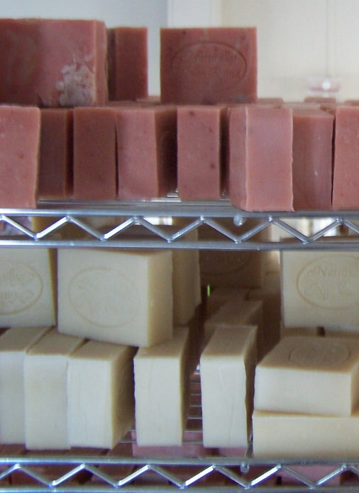 Curing Natural Handmade Soap